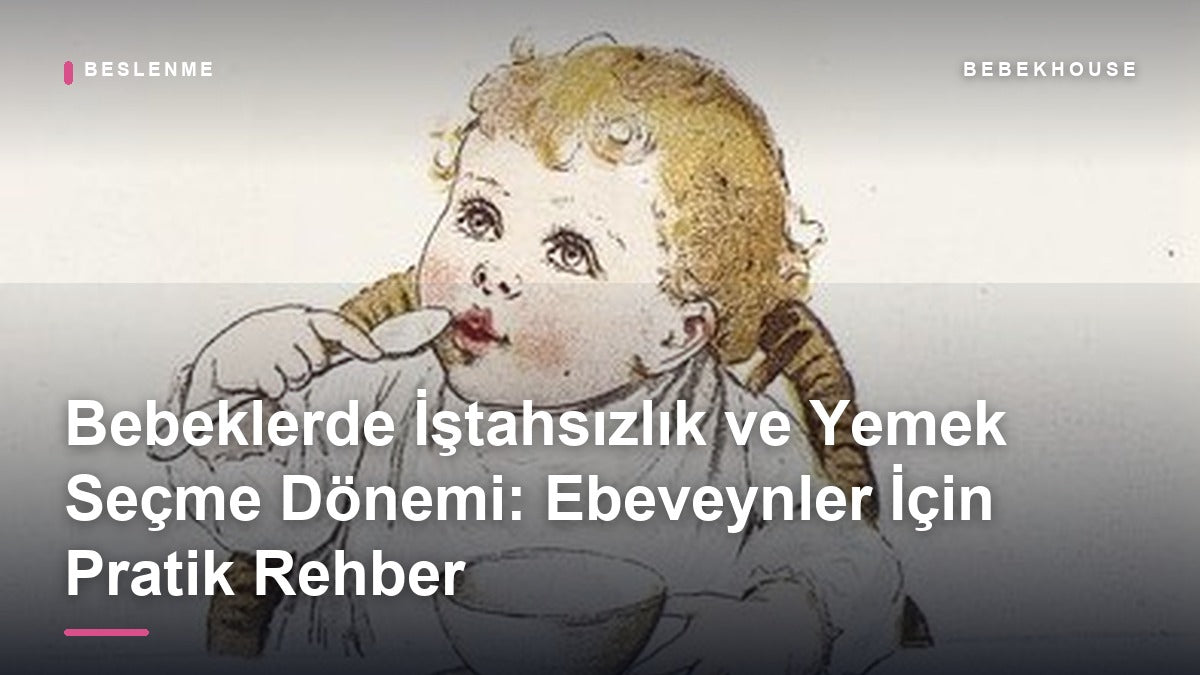 Bebeklerde İştahsızlık ve Yemek Seçme Dönemi: Ebeveynler İçin Pratik Rehber