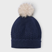 Mayoral Kışlık Kız Örme Bere Lacivert