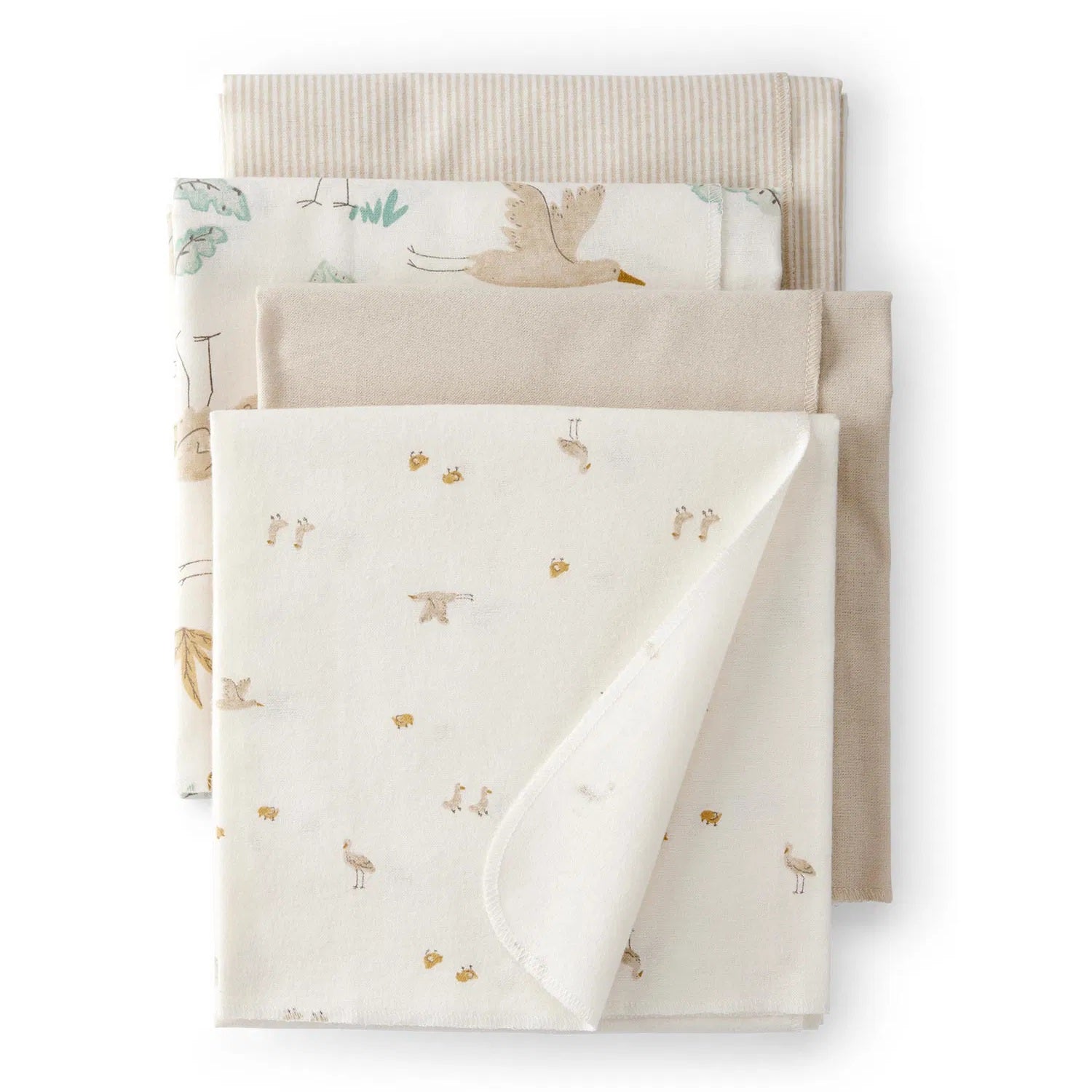 Carter's Bebek 4'lü Battaniye Krem