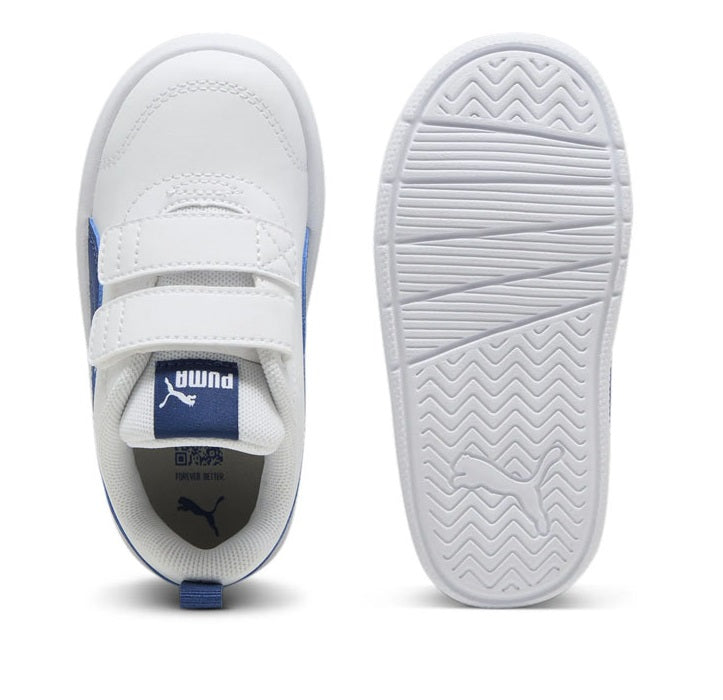 Puma Courtflex Erkek Çocuk Spor Ayakkabı Beyaz