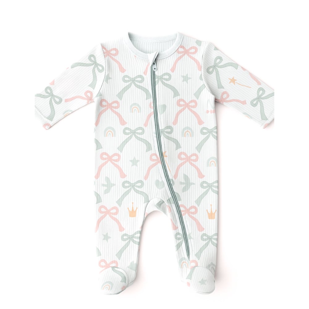 Mama Yoyo Organik Bebek Tulumu - Fiyonk Yeşil