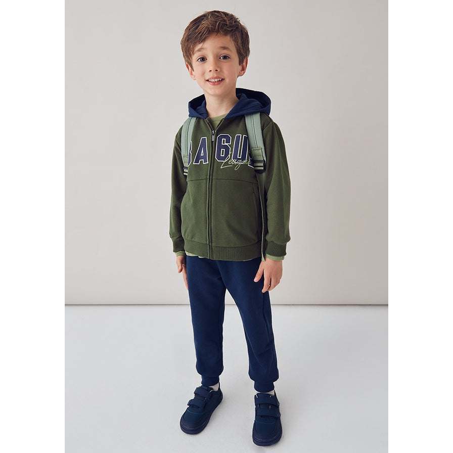 Mayoral Kışlık Erkek Ceket Eşofman Üçlü Set Yeşil