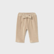 Mayoral Kışlık Kız Bebek Pantolon Bej