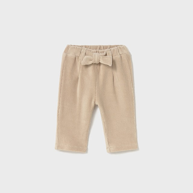 Mayoral Kışlık Kız Bebek Pantolon Bej