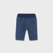 Mayoral Kışlık Kız Bebek Denim Pantolon Lacivert