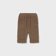 Mayoral Kışlık Erkek Bebek Örme Pantolon Kahverengi