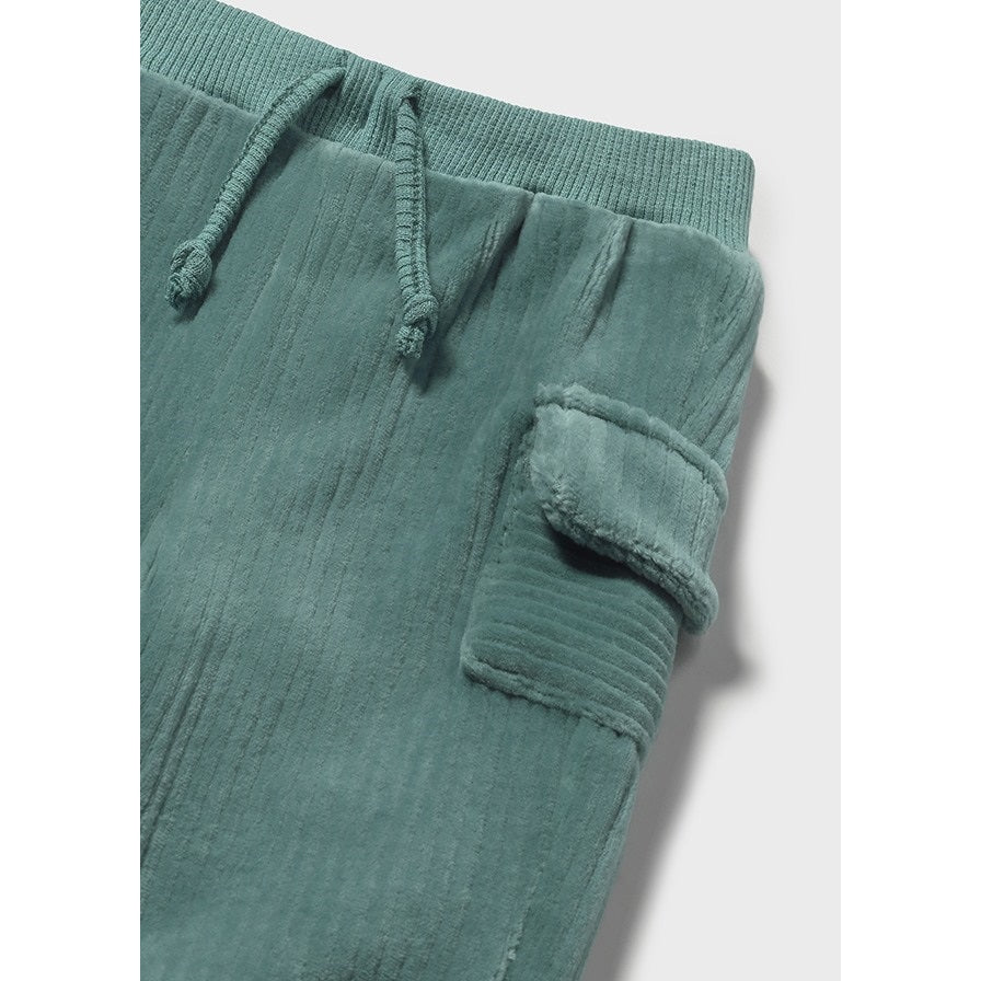 Mayoral Kışlık Erkek Bebek Kadife Pantolon Yeşil