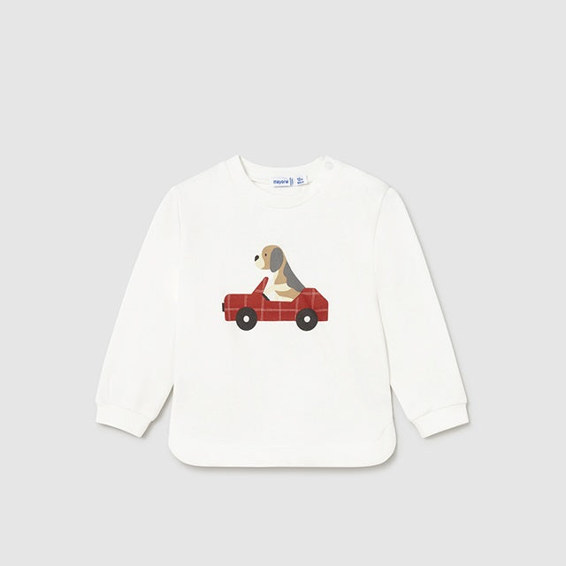 Mayoral Kışlık Erkek Bebek Anorak Yelek Sweatshirt Eşofman Set Turuncu