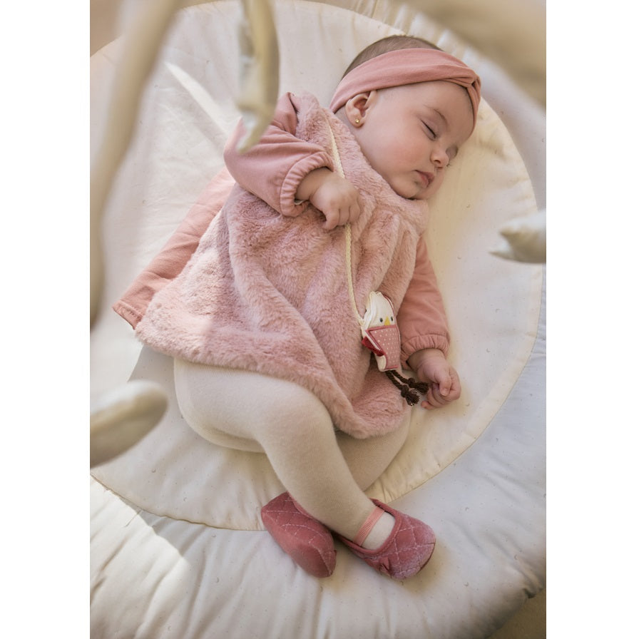 Mayoral Kışlık Kız Bebek Elbise Pembe