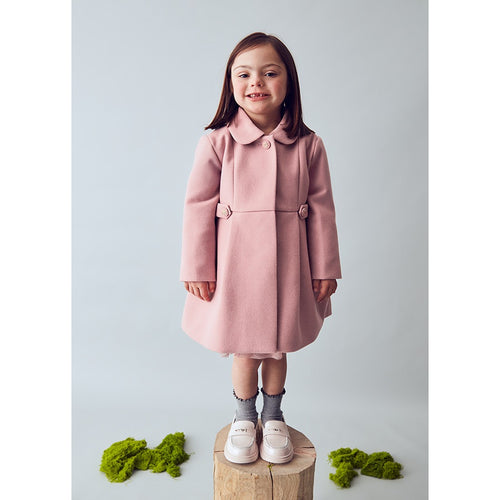 Mayoral Kışlık Kız Kumaş Palto Pembe