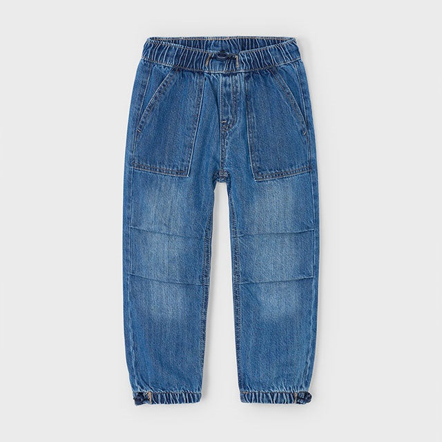 Mayoral Kışlık Erkek Denim Pantolon Mavi
