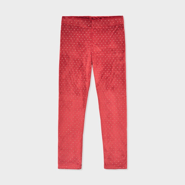 Mayoral Kışlık Kız Uzun Tayt Kırmızı