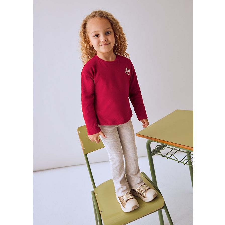 Mayoral Kışlık Kız Tayt Pantolon Bej