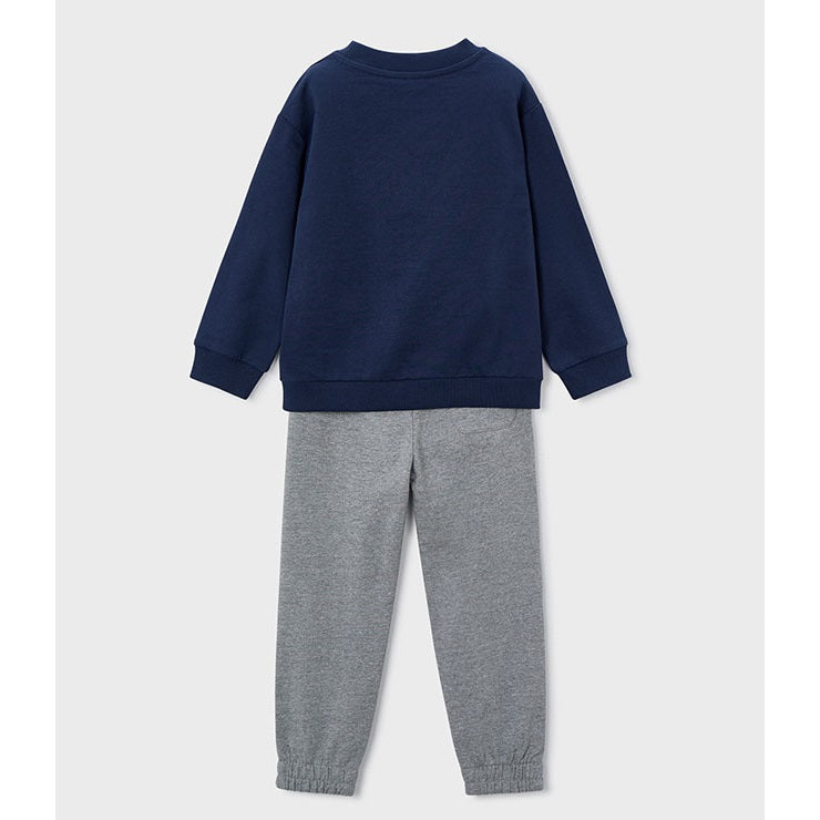 Mayoral Kışlık Erkek Sweatshirt Eşofman Set Lacivert