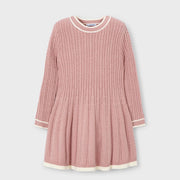Mayoral Kışlık Kız Örme Elbise Pembe