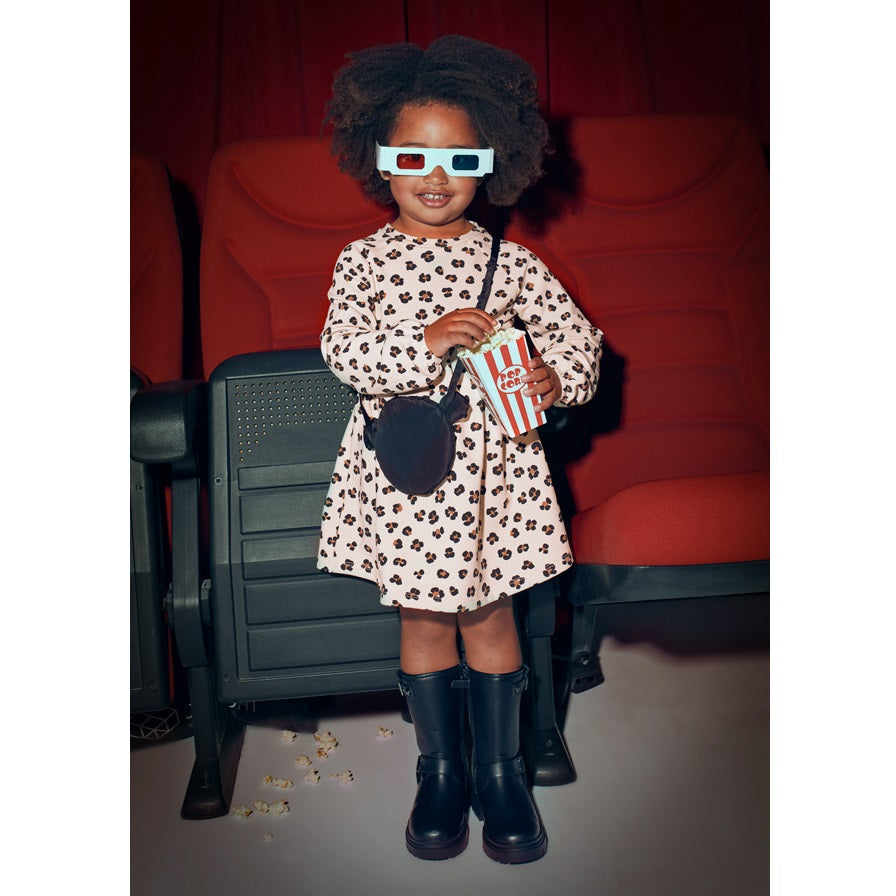 Mayoral Kışlık Kız Elbise Çanta Set Bej