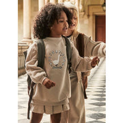 Mayoral Kışlık Kız Elbise Bej