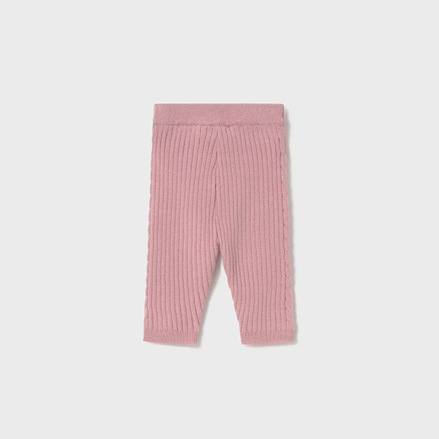 Mayoral Kışlık Kız Bebek Örme Tayt Pantolon Pembe