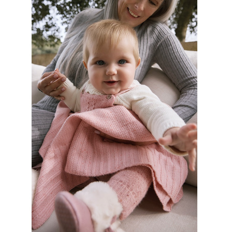 Mayoral Kışlık Bebek Triko Battaniye Pembe