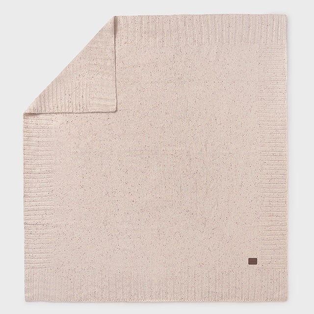 Mayoral Kışlık Bebek Triko Battaniye Ekru