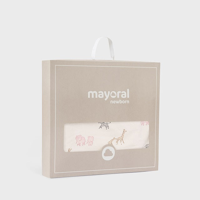 Mayoral Kışlık Bebek Penye Battaniye Pembe