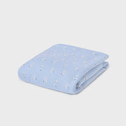 Mayoral Kışlık Bebek Kürklü Battaniye Mavi