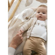 Mayoral Kışlık Bebek Kadife Battaniye Bej