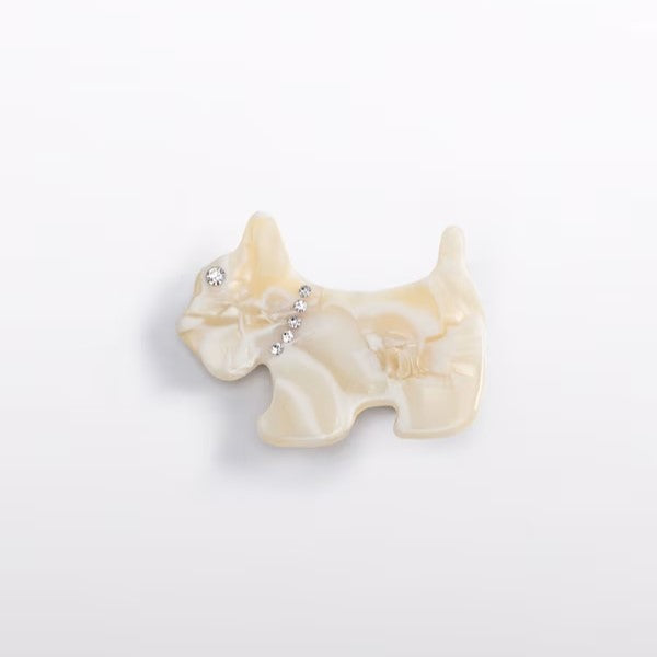 Abel & Lula Kışlık Kız Saç Tokası Ekru