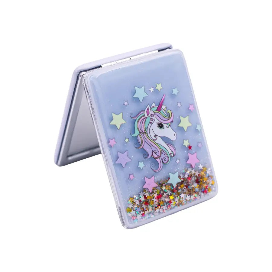 Mini & Kids - Unicorn Simli Ayna Lila