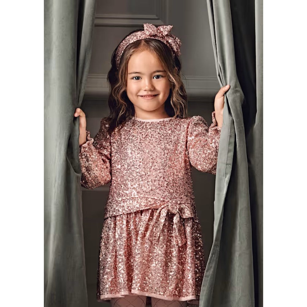 Abel & Lula Kışlık Kız Elbise Pembe