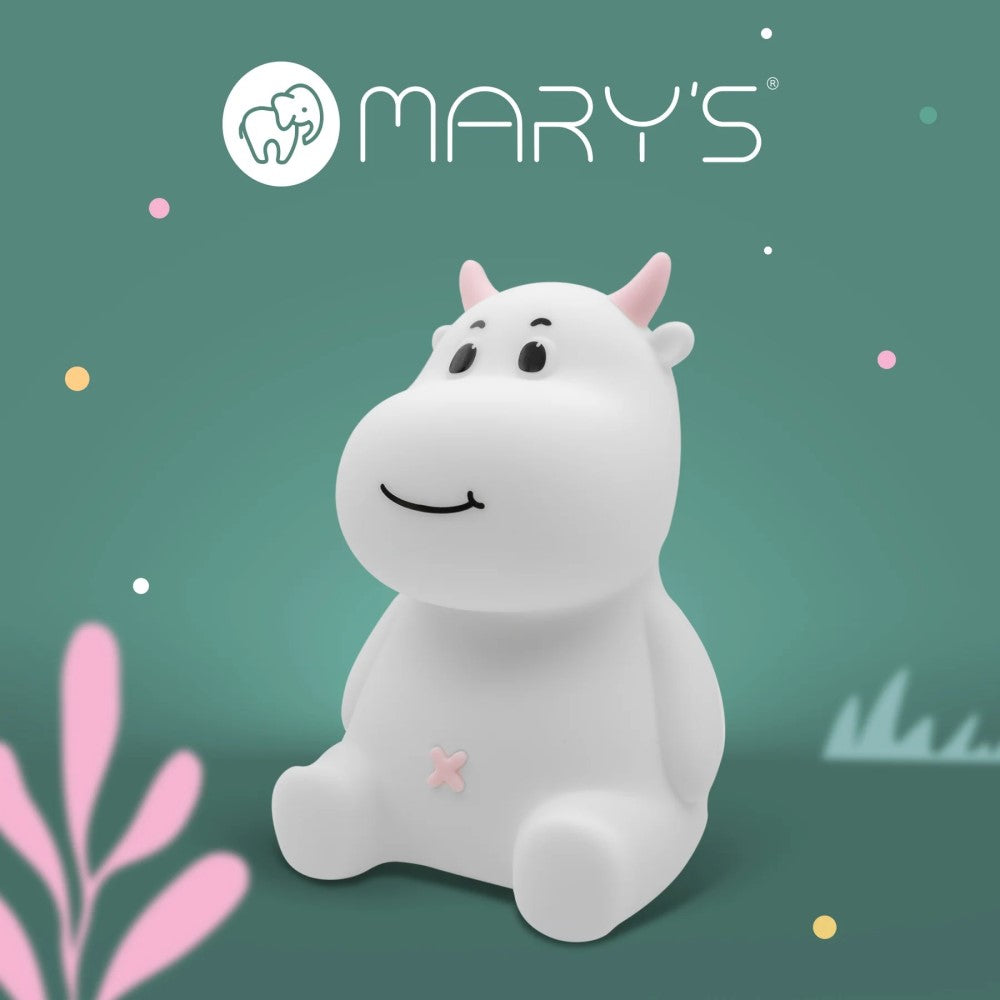Mary's Cow Pembe Led Gece Lambası