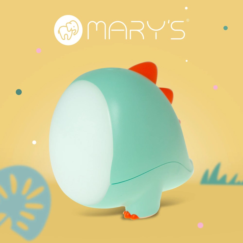 Mary's Dino Yeşil Led Gece Lambası