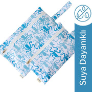 Mama Yoyo Whaley 2'li  Islak/Kirli Çantası Ahtapot