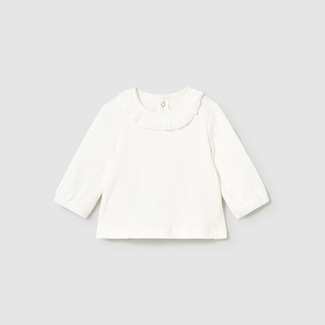 Mayoral Kışlık Kız Bebek Bluz Örgü Yelek Pantolon Set Pembe