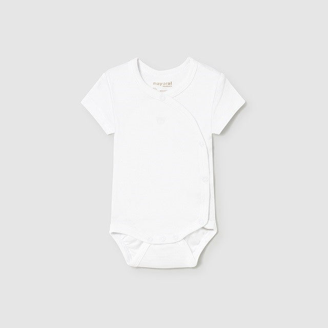 Mayoral Kışlık Bebek Kısa Kol Body Beyaz
