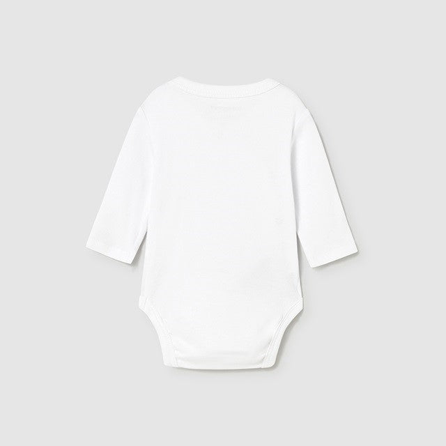 Mayoral Kışlık Bebek Uzun Kol Body Beyaz