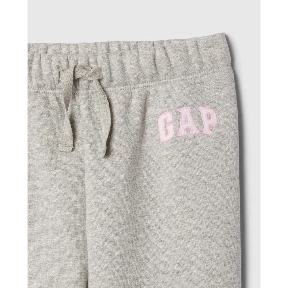 GAP Logolu Kız Bebek Jogger Eşofman Altı Gri
