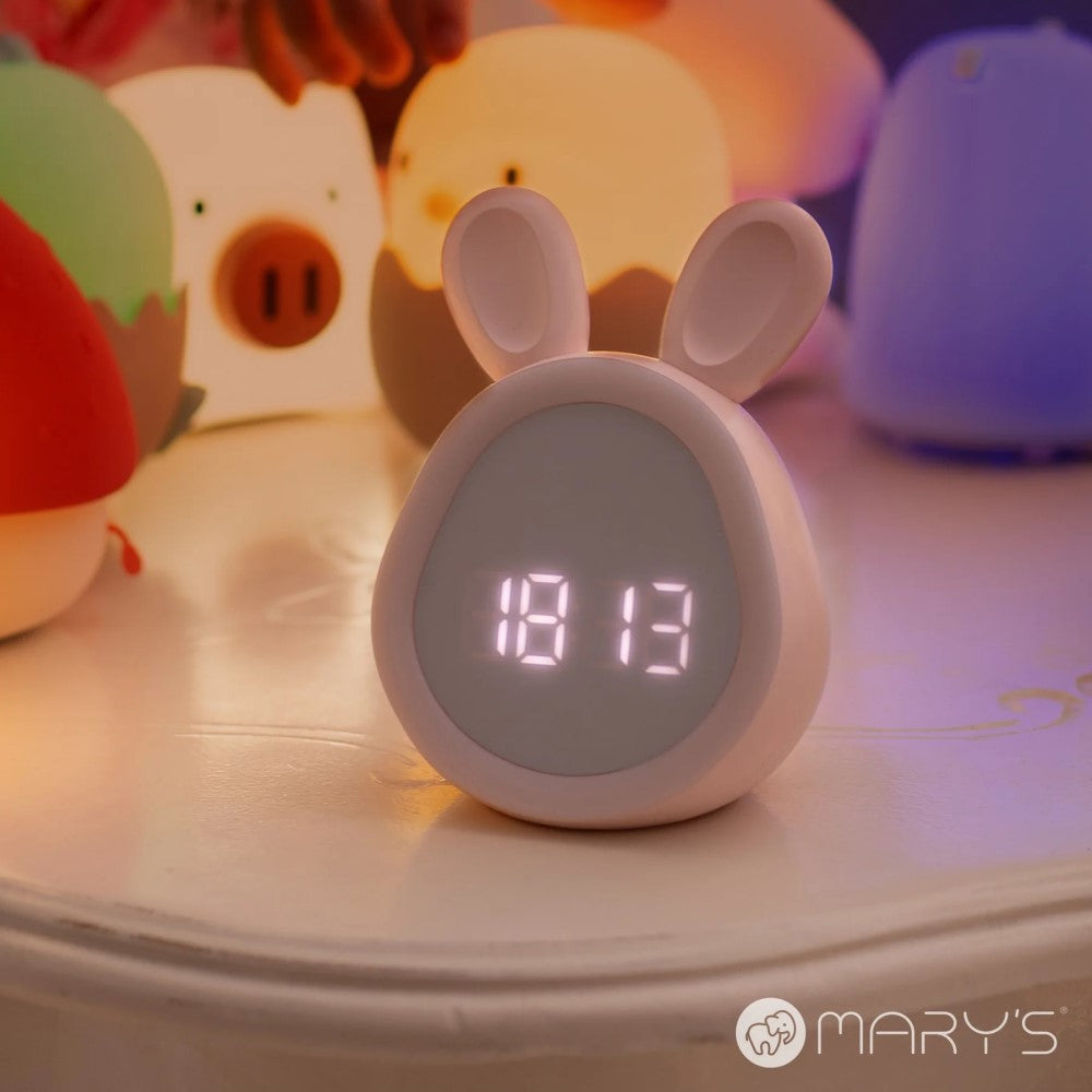 Mary's Bunny Beyaz Çalar Saat