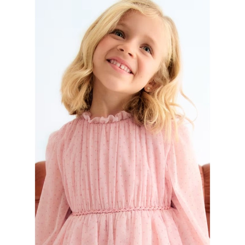 Abel & Lula Kışlık Kız Elbise Pembe