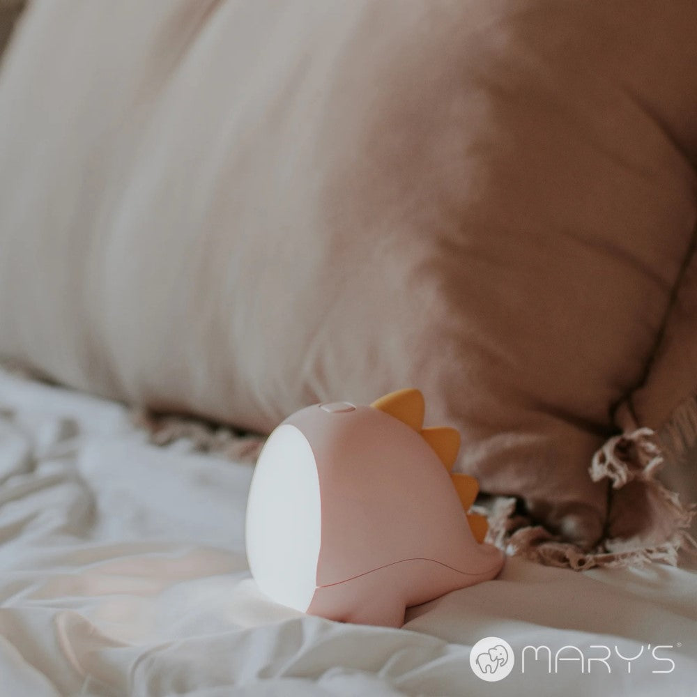 Mary's Dino Pembe Led Gece Lambası