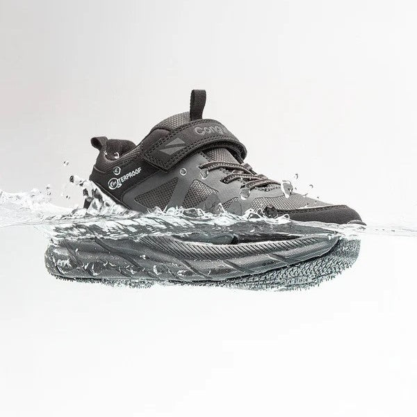 Conguitos Kalın Tabanlı Su Geçirmez Spor Ayakkabı Gri