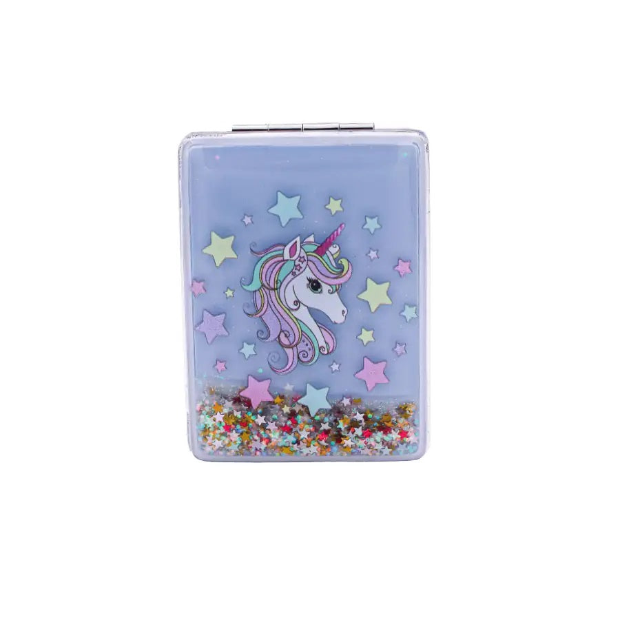 Mini & Kids - Unicorn Simli Ayna Lila