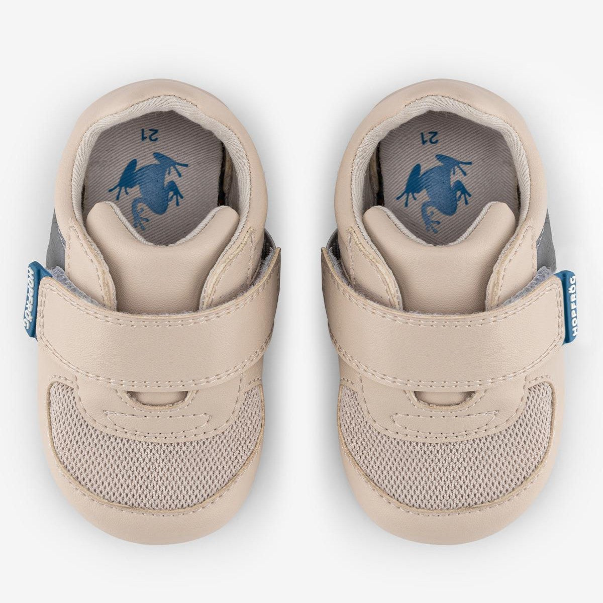 Hopfrög Smart Walker First Prime Havalı Barefoot Bebek Patik Ayakkabı BEJ