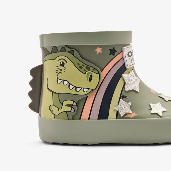 Conguitos Erkek Çocuk Yağmur Botu - Dinozor Yeşil