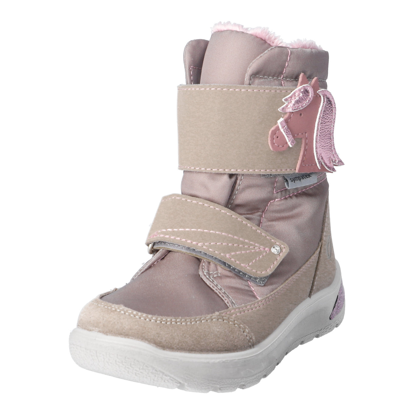 Ricosta Kışlık Kız Çocuk Kürklü Bot Bej