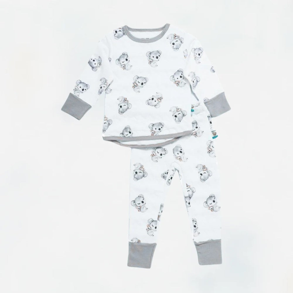 Kidzee Koala Zee Pijama Takımı 1.5 Tog Beyaz