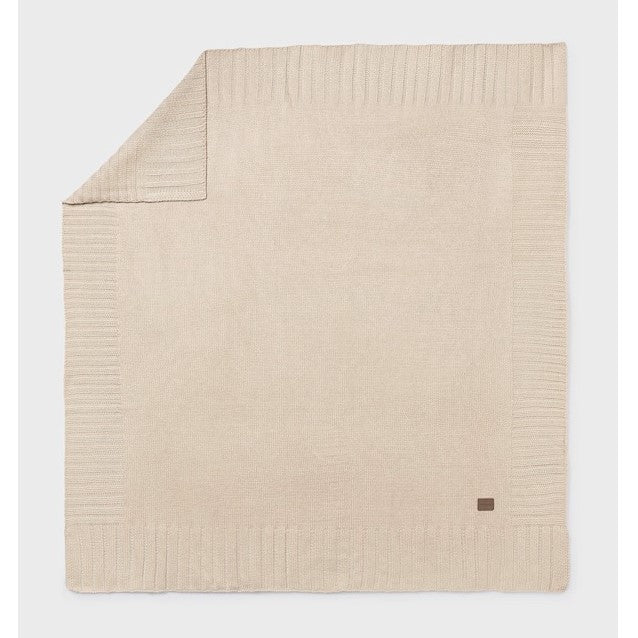 Mayoral Kışlık Bebek Triko Battaniye Bej