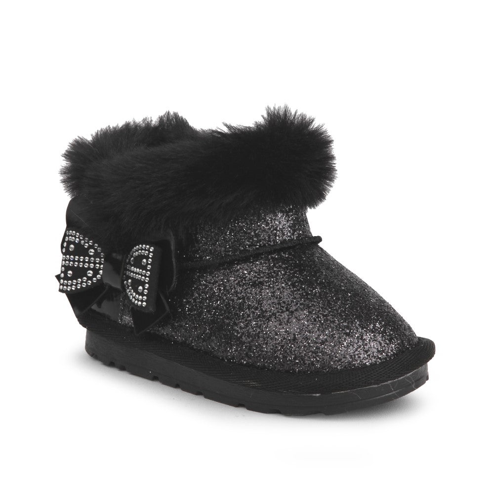 Buckhead Curly İçi Kürklü Kız Çocuk Bot Siyah