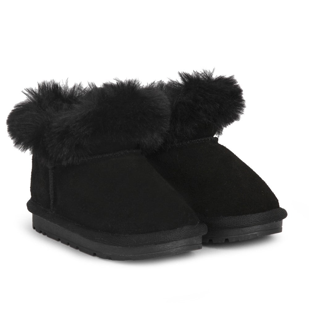 Buckhead Func İçi Kürklü Çocuk Bot Siyah