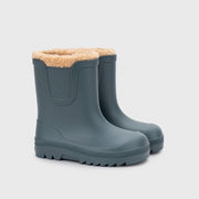 Igor Kürklü Çocuk Yağmur Botu Veerona Borrego - Grıs Petroleo Antrasit